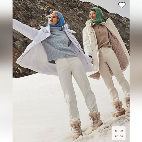 J. Crew New Perfect Winter Parka $398 Ivory size XS - Picture 5 of 15